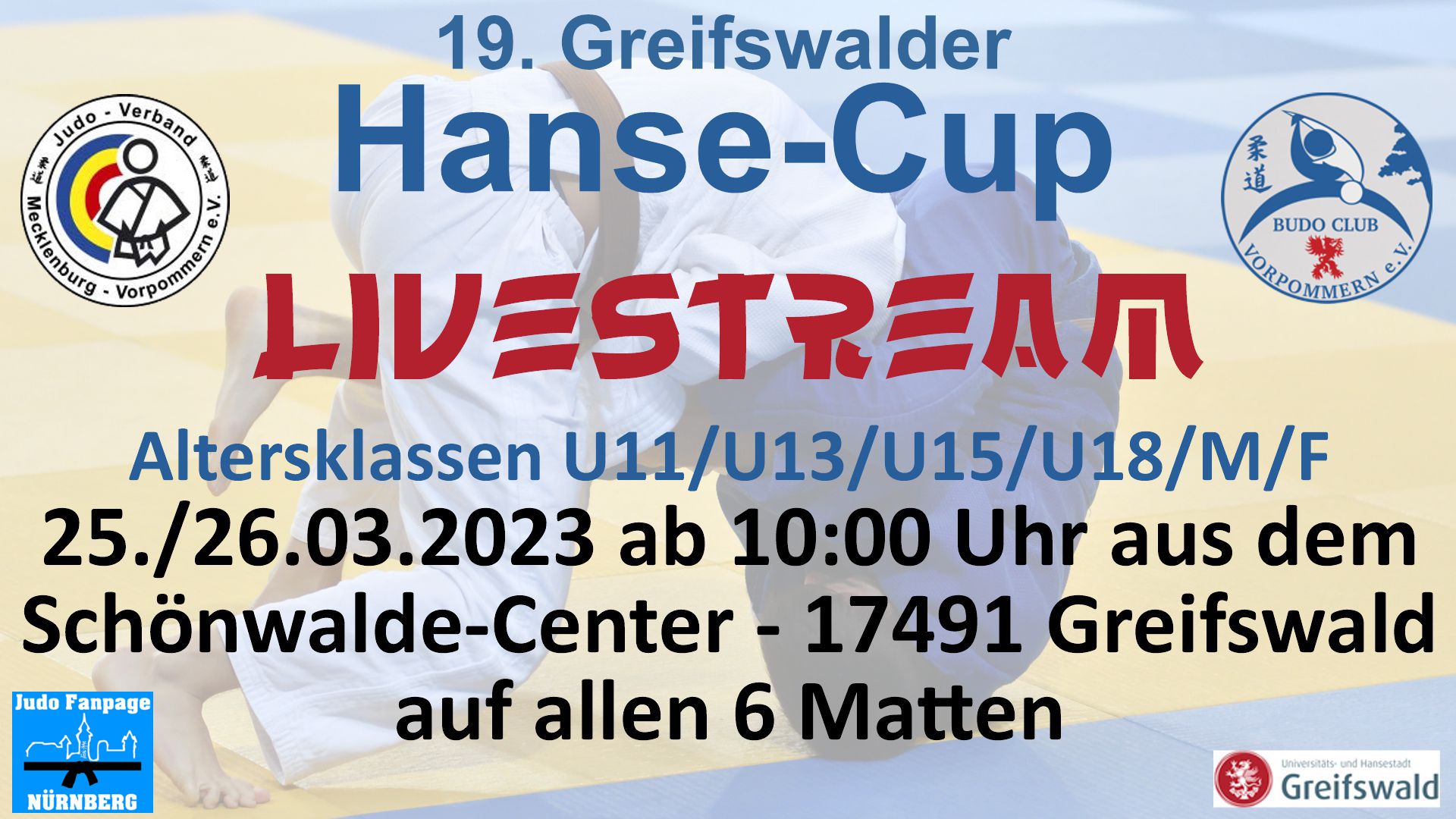 Livestream für den Hanse-Cup 2023